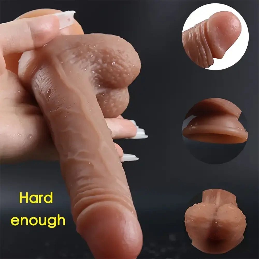 Flesh tone realistic suction cup dildo, photo 5