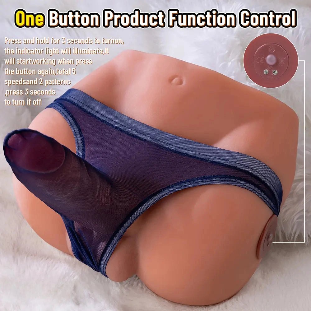 Flesh tpr torso dildo, photo 10