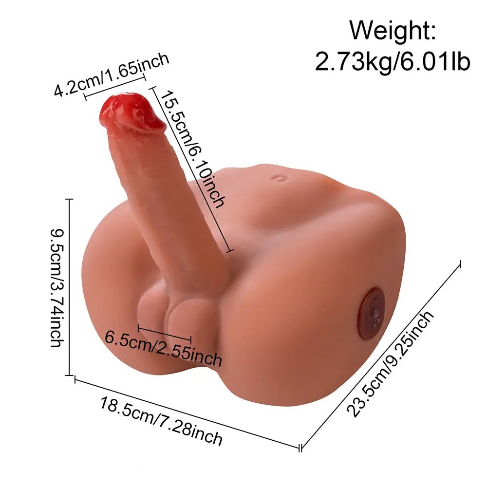 Flesh tpr torso dildo, photo 14