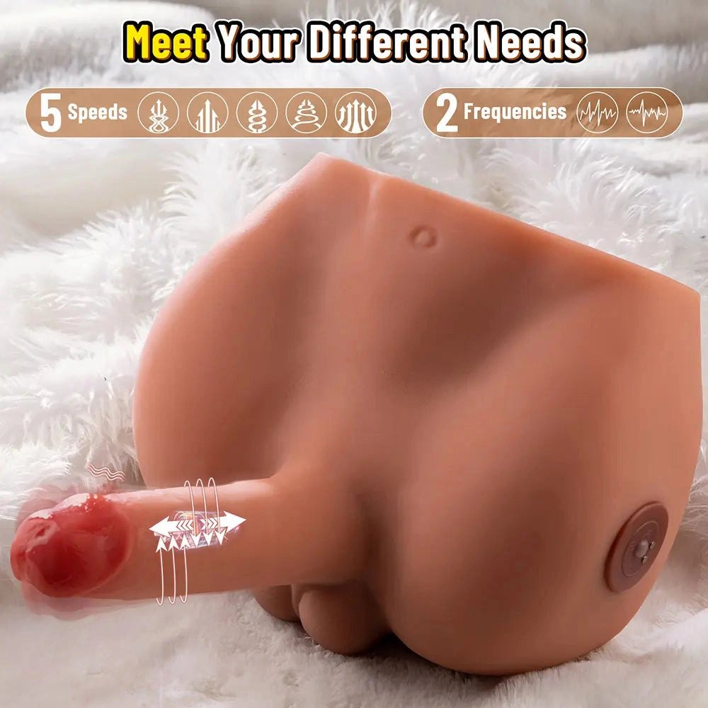 Flesh tpr torso dildo, photo 6