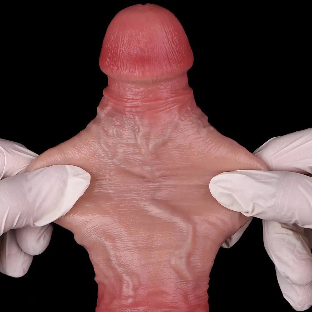 Flesh vacuum hollow silicone sleeve, photo 6