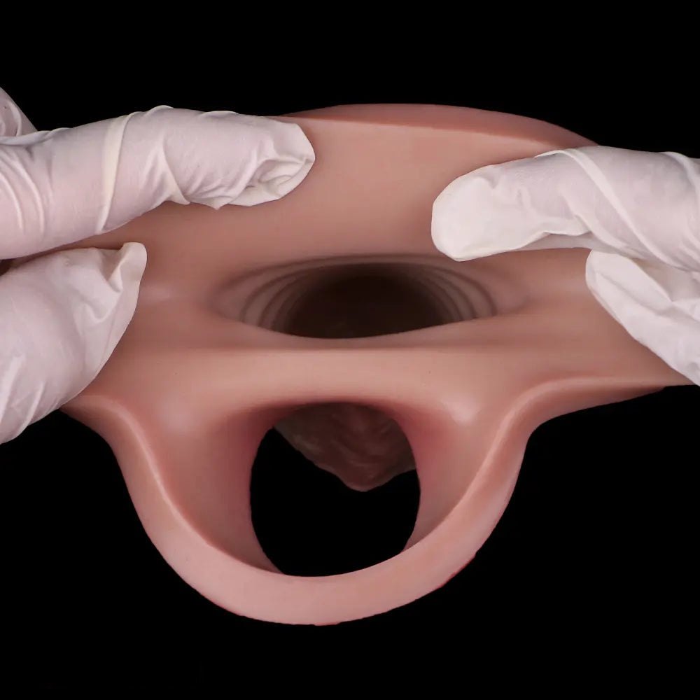 Flesh vacuum hollow silicone sleeve, photo 8