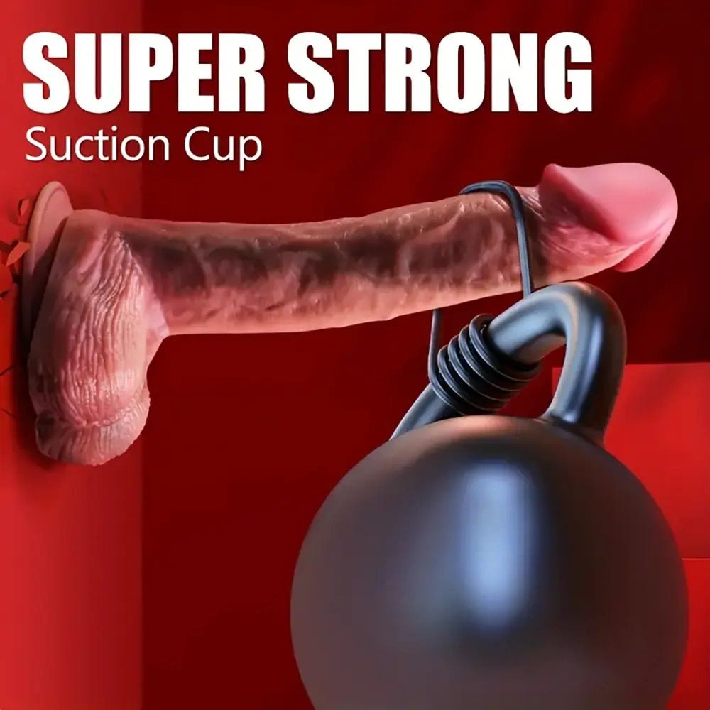 Flesh flexible bendable realistic dildo, photo 5