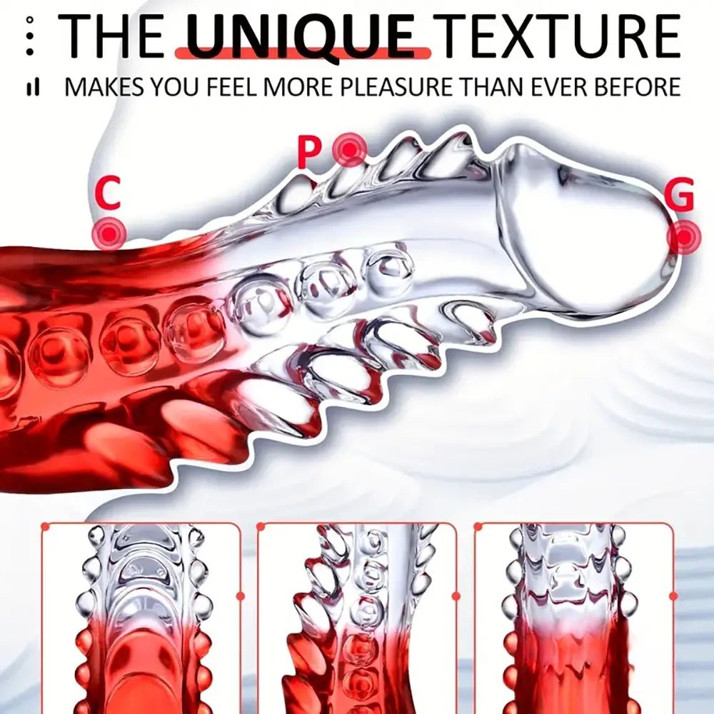 Colorful bendable tpe vibrating dildo, photo 4