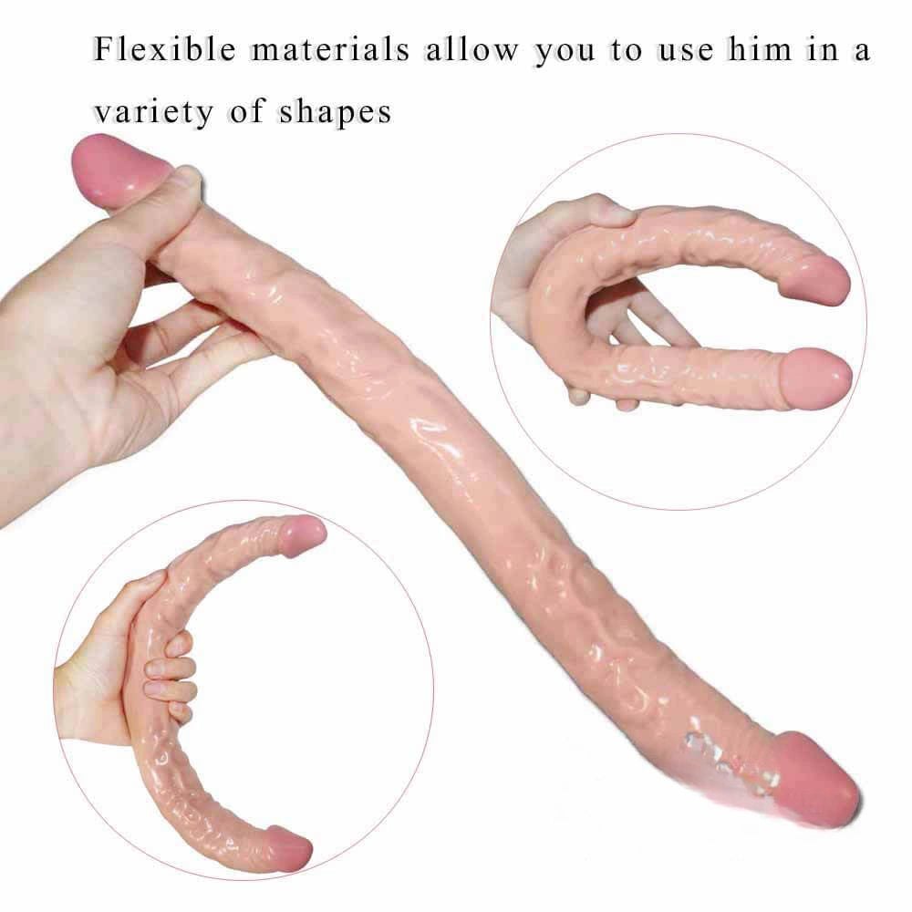 Flexible double dildo, photo 1