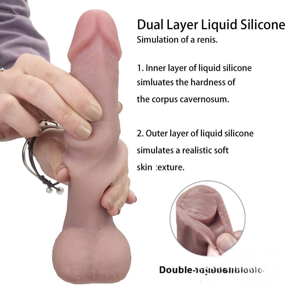 Flesh-tone suction cup dildo, photo 8
