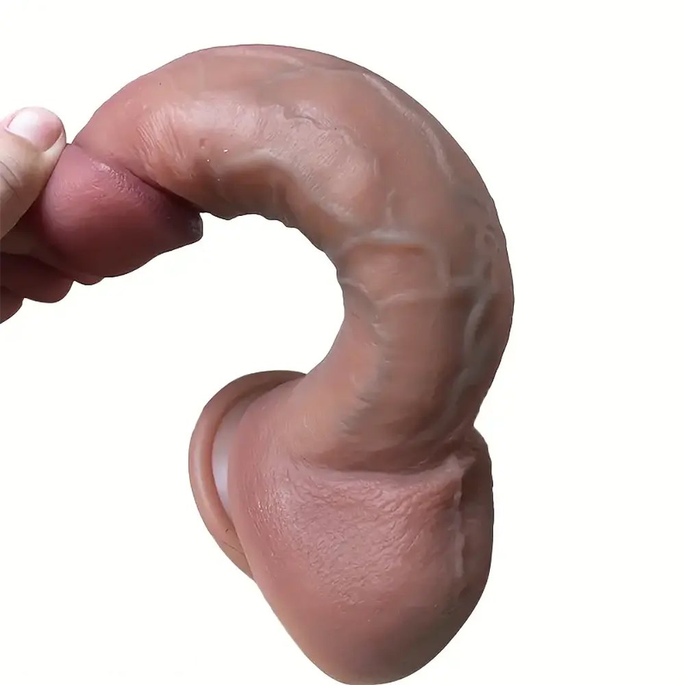 Flesh large g-spot dildo, photo 2