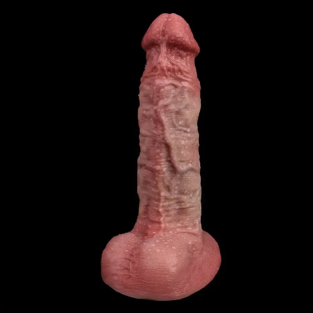 Flesh silicone realistic dildo size options, photo 12