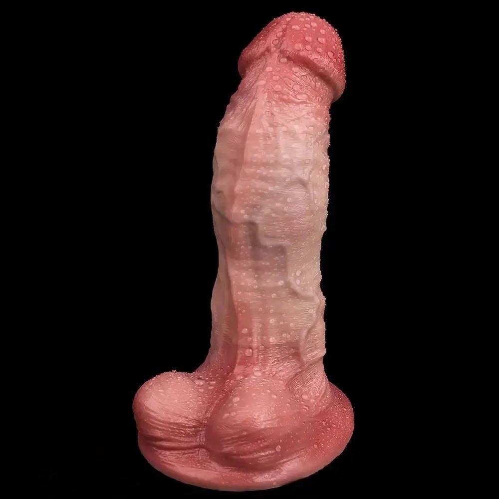 Flesh silicone realistic dildo size options, photo 3