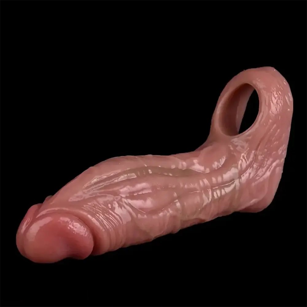 Flesh flexible realistic dildo, photo 10