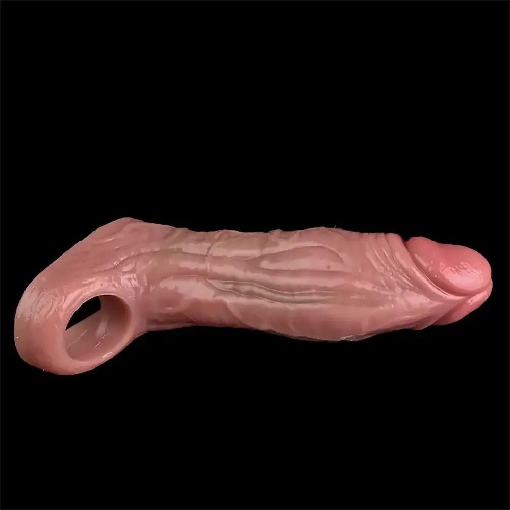 Flesh flexible realistic dildo, photo 5