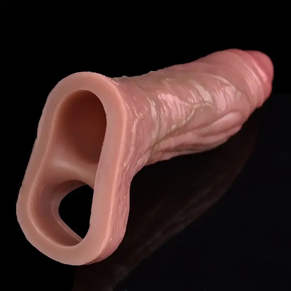 Flesh flexible realistic dildo, photo 7