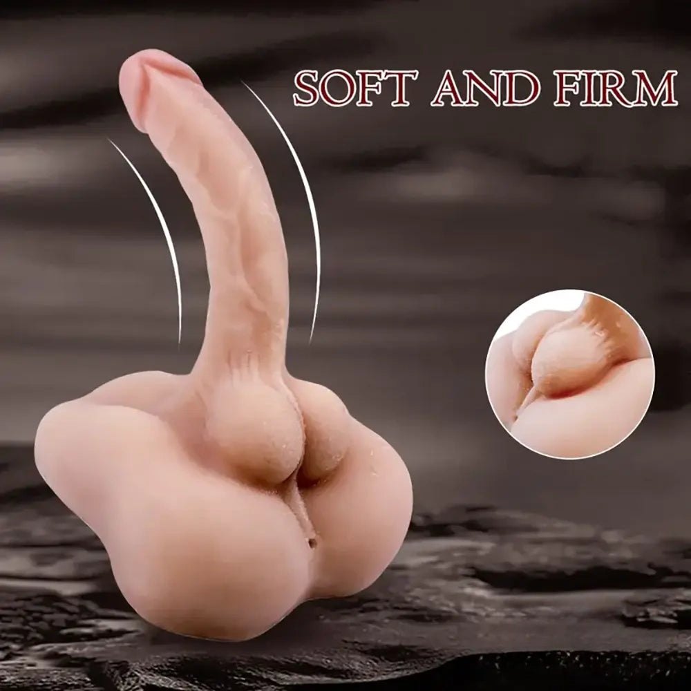 Flexible torso realistic dildo, photo 4