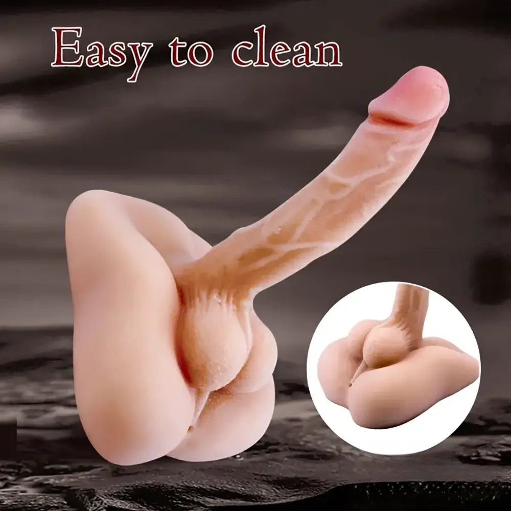 Flexible torso realistic dildo, photo 6