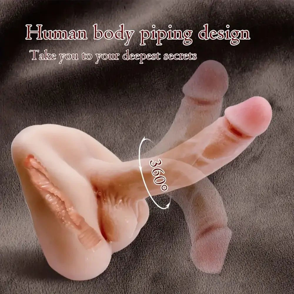 Flexible torso realistic dildo, photo 7