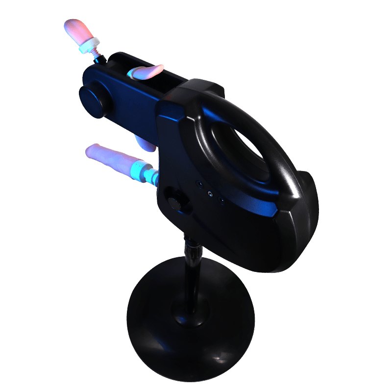 Mounted sex machine with thrusting rotating attachment, photo 2