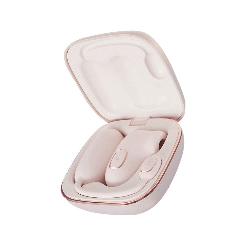 Pink foldable suction and vibrating egg set, photo 1