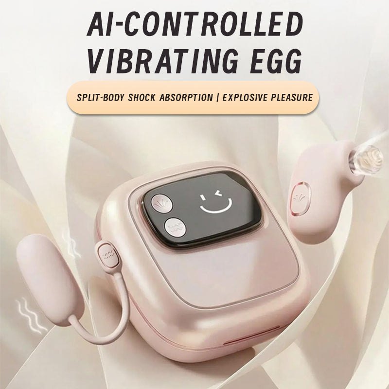 Pink foldable suction and vibrating egg set, photo 2