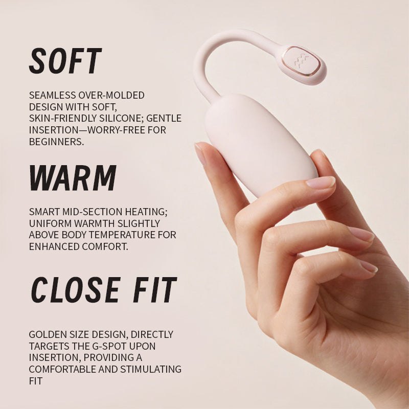 Pink foldable suction and vibrating egg set, photo 3