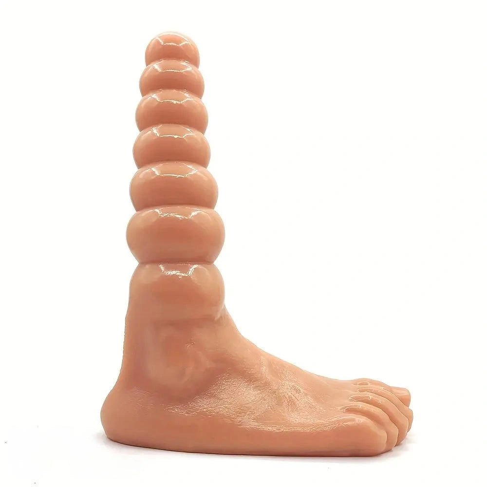 Novelty foot-shaped anal beads dildo, photo 10