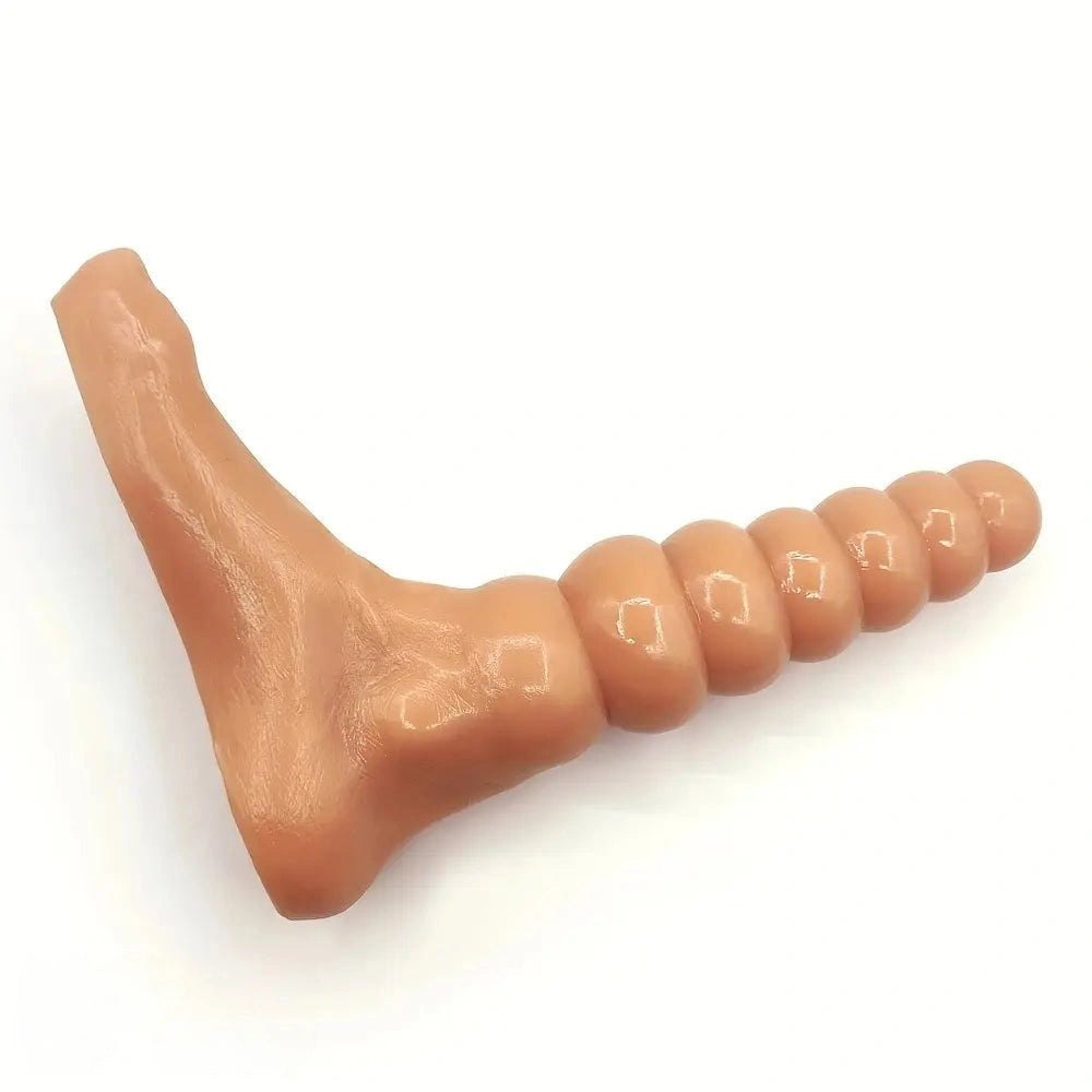 Novelty foot-shaped anal beads dildo, photo 12