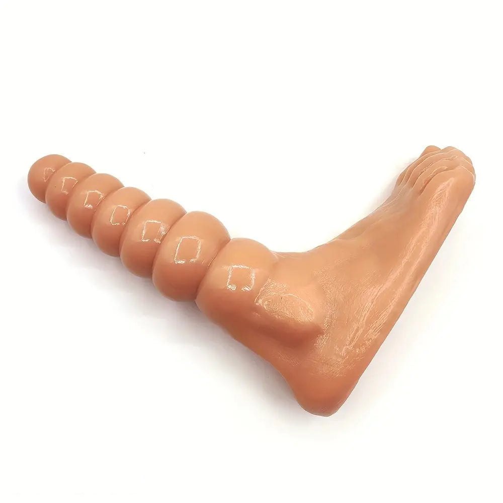 Novelty foot-shaped anal beads dildo, photo 4