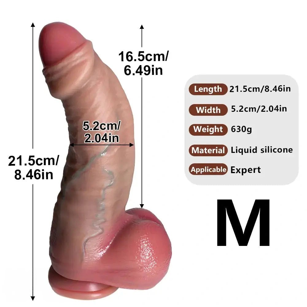 Flesh tone realistic foreskin dildo, photo 20