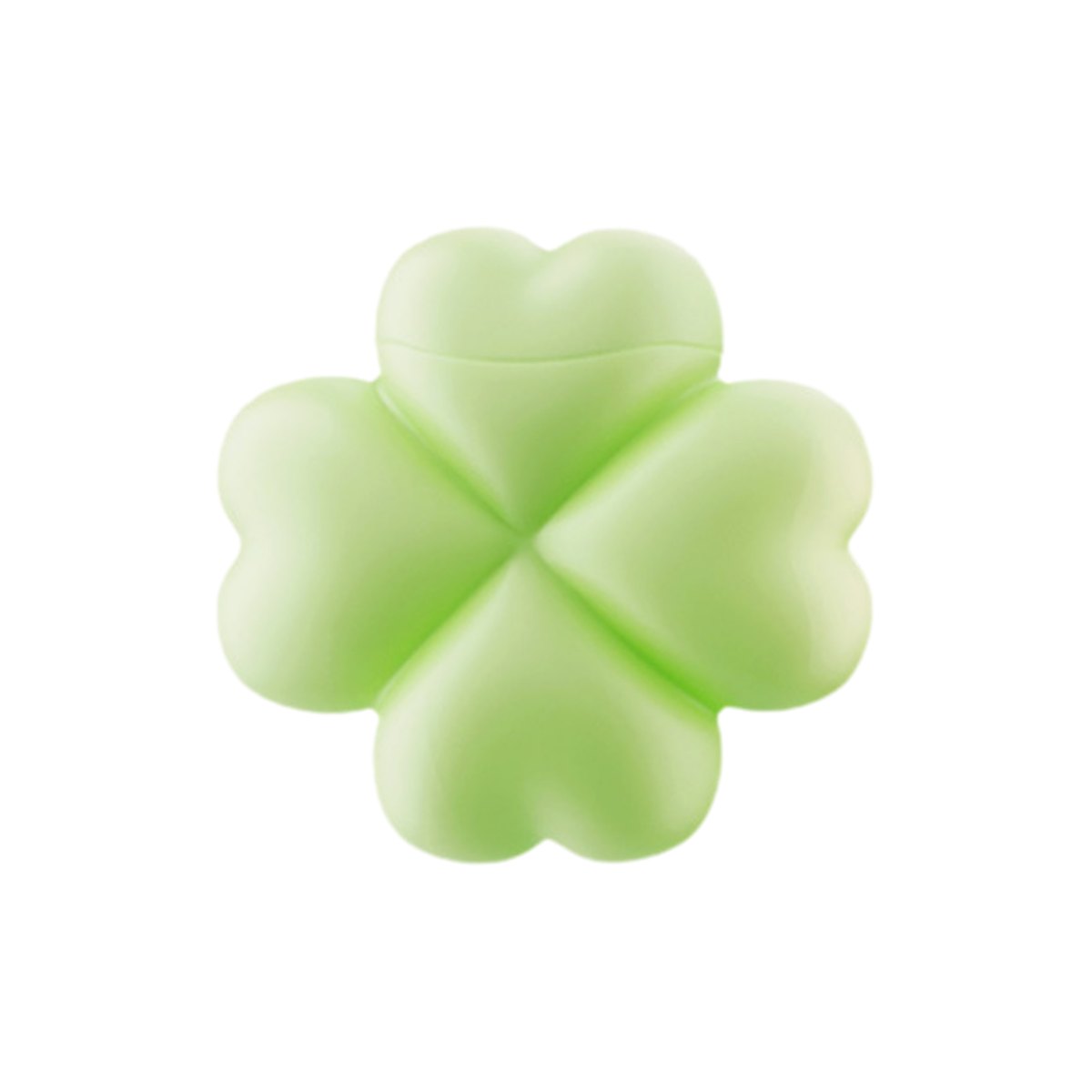Green four-leaf clover clitoral stimulator, photo 1