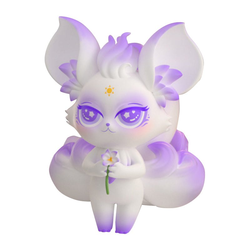 Purple fox shaped suction vibrator, photo 1