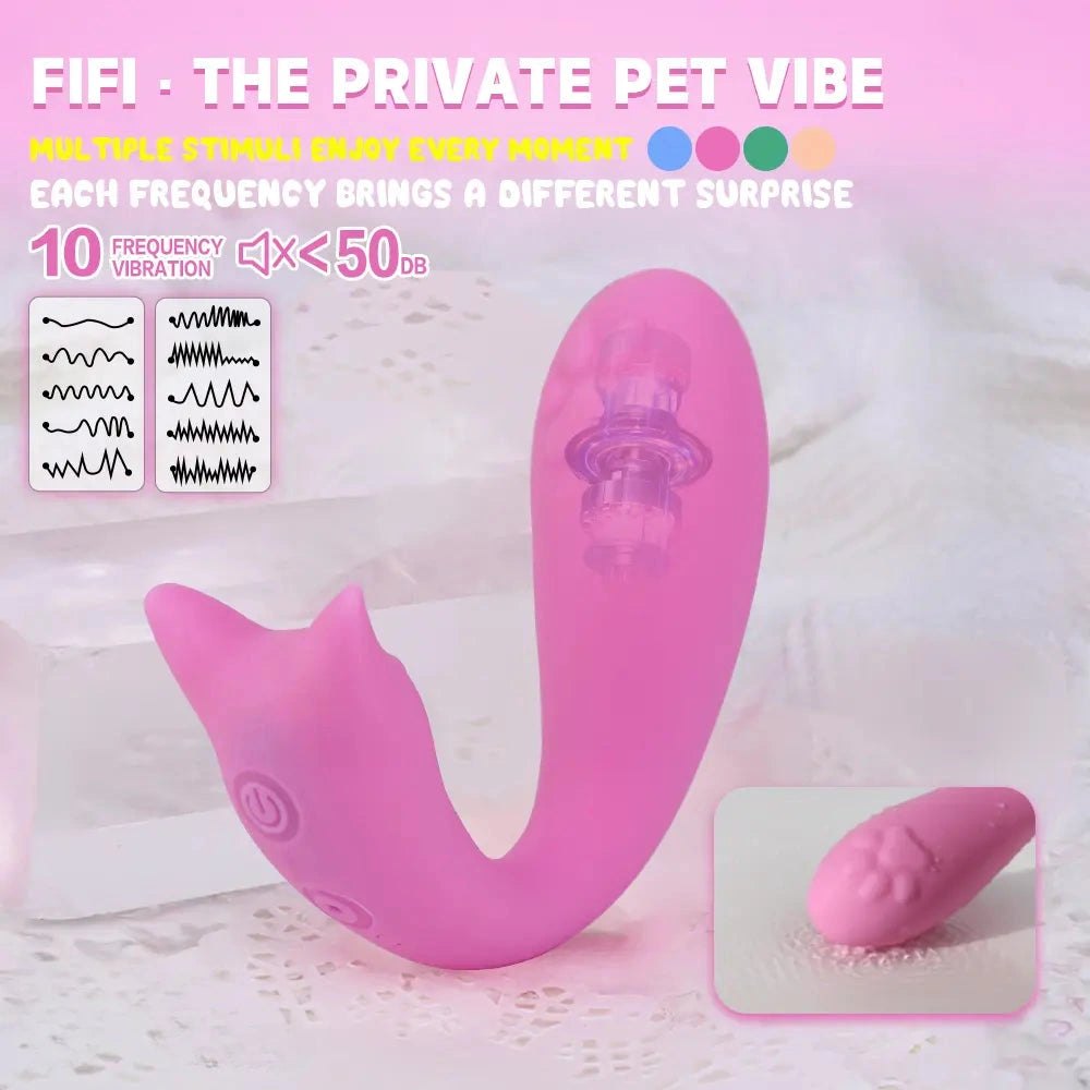 Fox eared wearable riding vibrator, photo 4