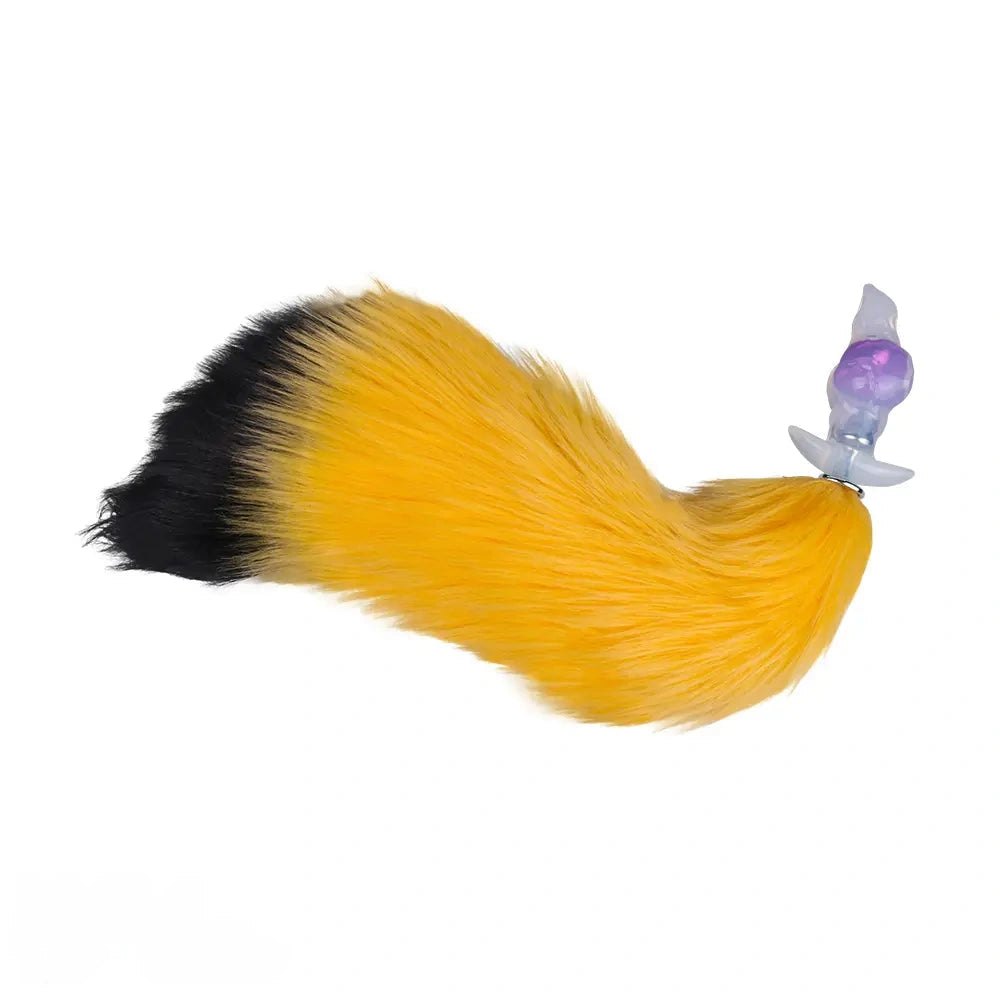 Fox tail silicone anal plug, photo 1