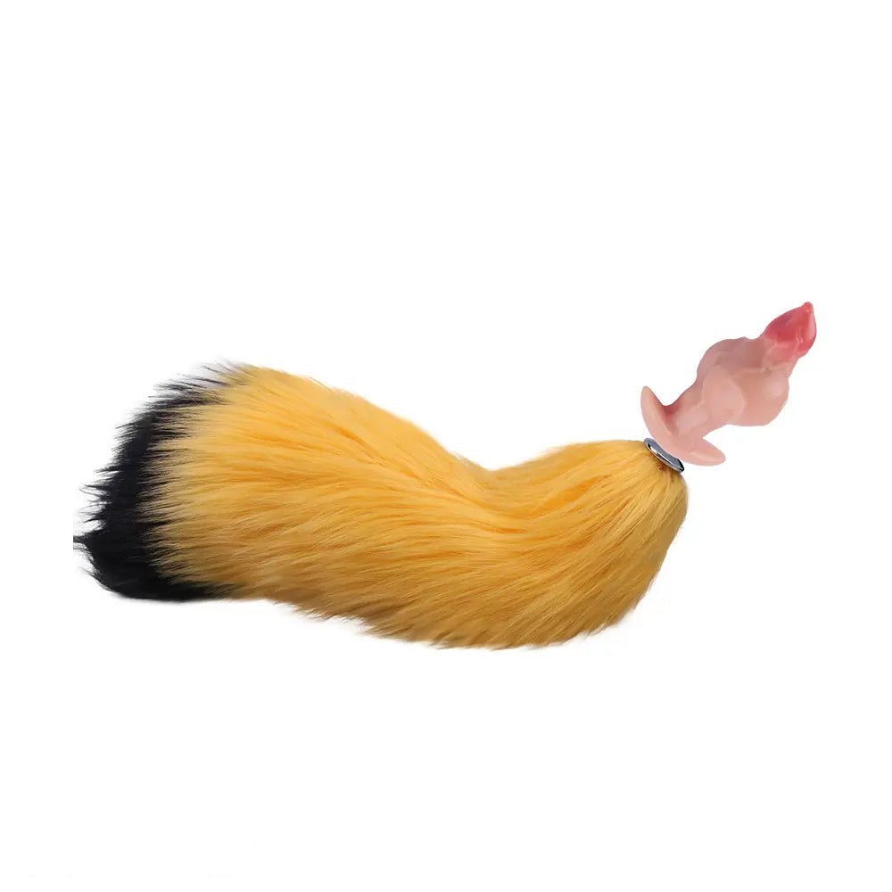 Fox tail silicone anal plug, photo 17