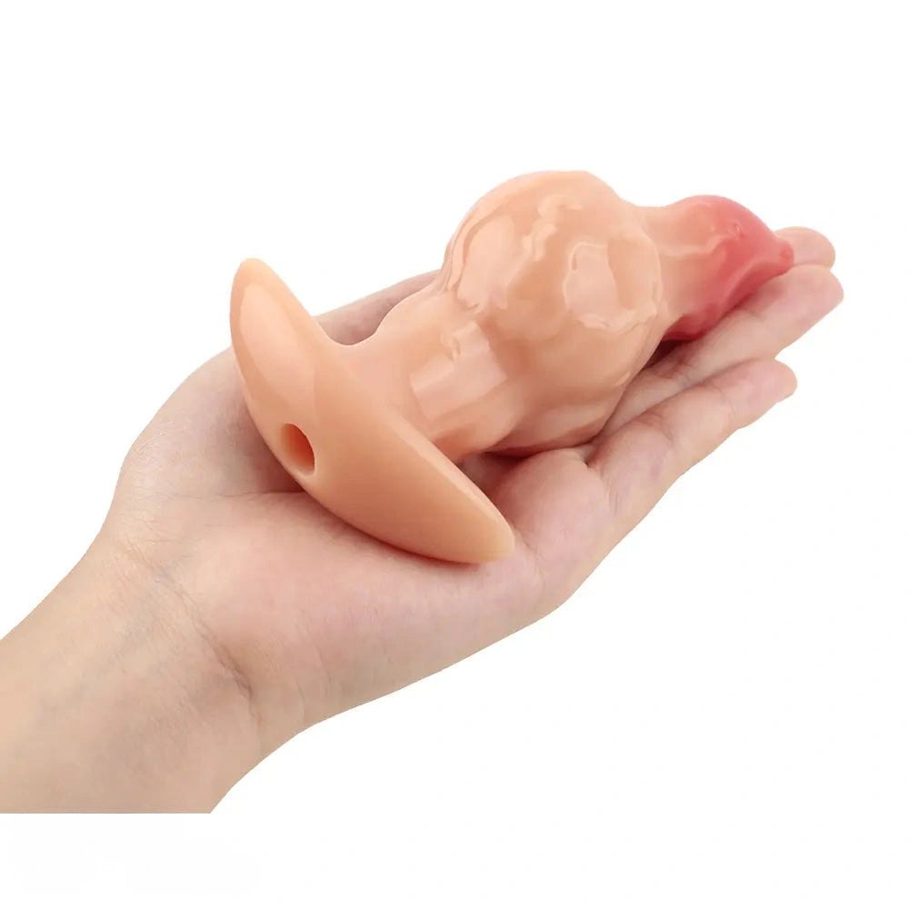 Fox tail silicone anal plug, photo 6