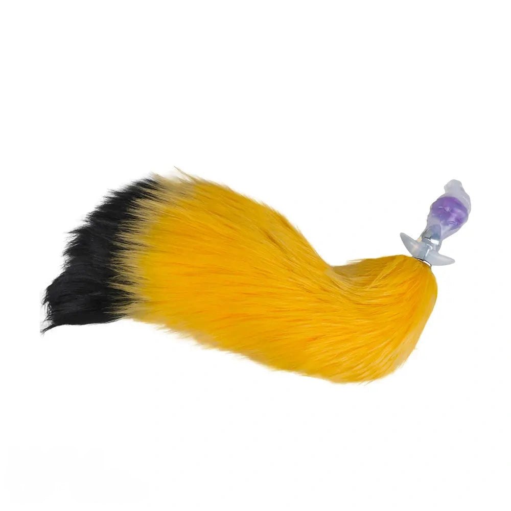 Fox tail silicone anal plug, photo 18