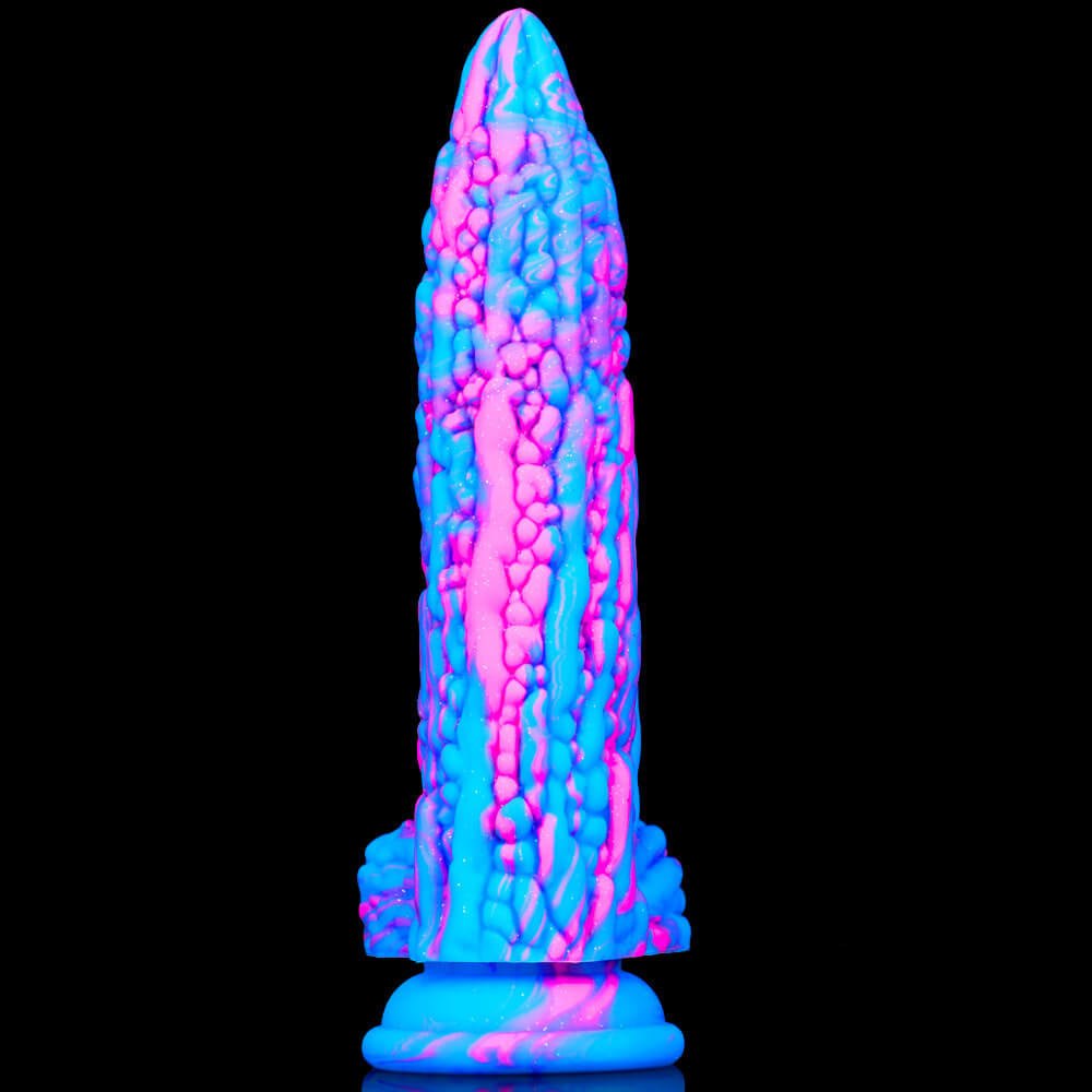 Multicolor liquid silicone dildo, photo 3