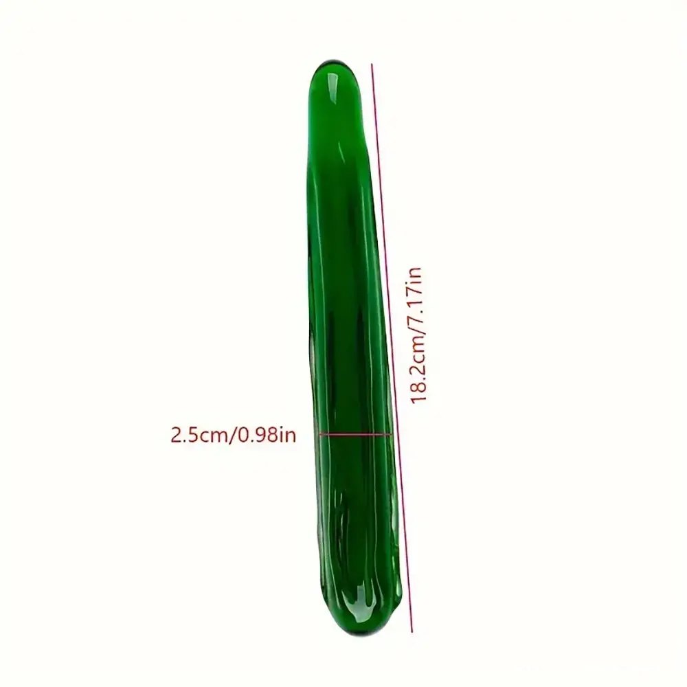 Colorful glass fruit and vegetable dildo set, photo 8