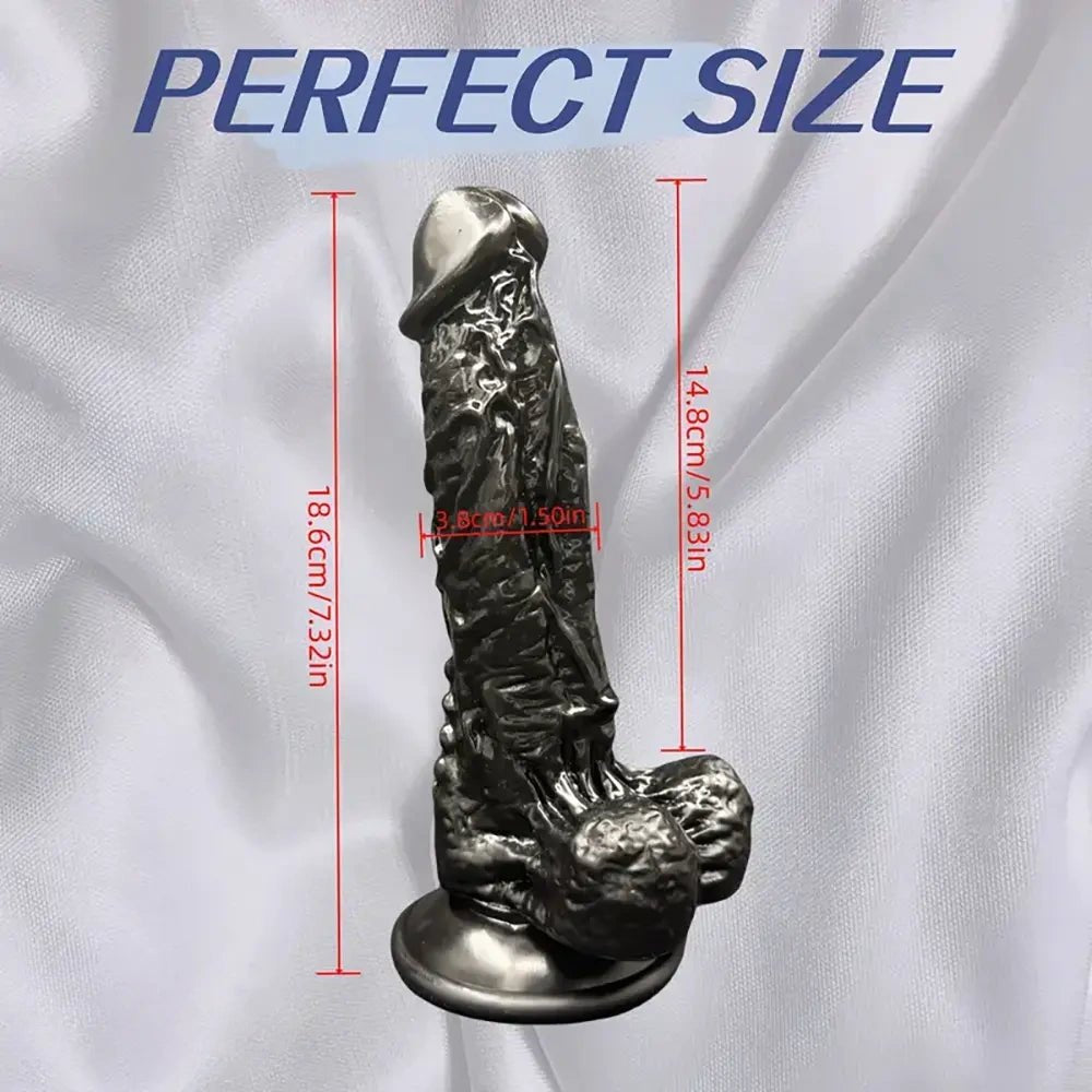 Curved handheld realistic dildo, photo 10