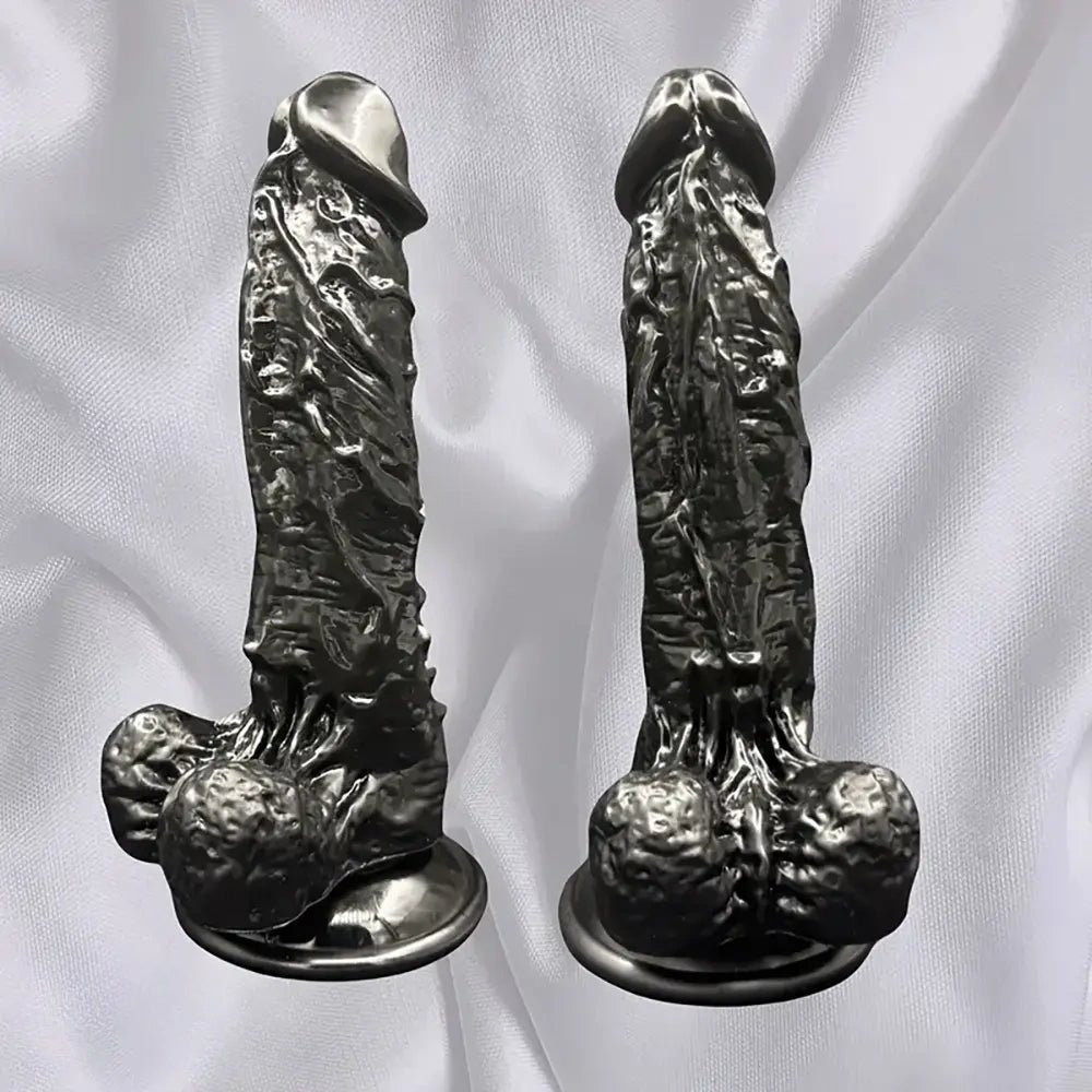Curved handheld realistic dildo, photo 11