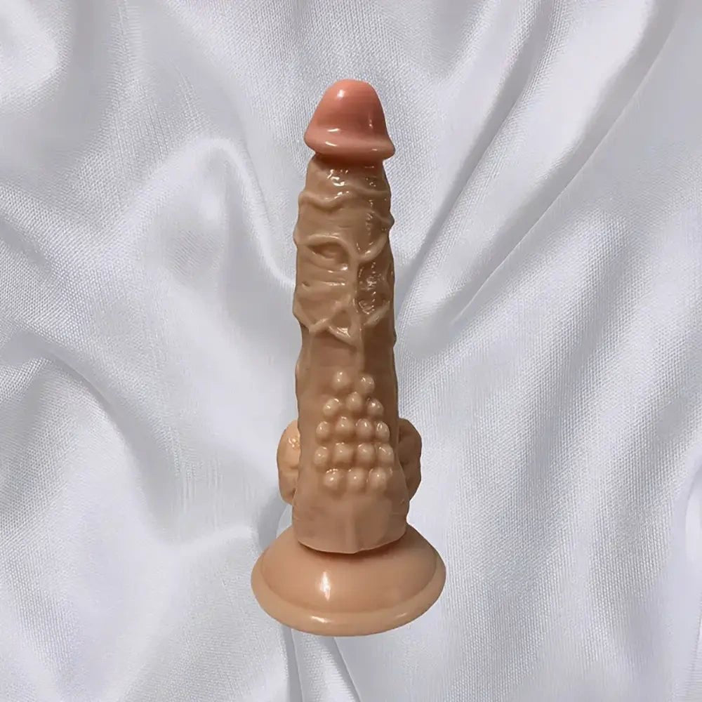 Curved handheld realistic dildo, photo 5