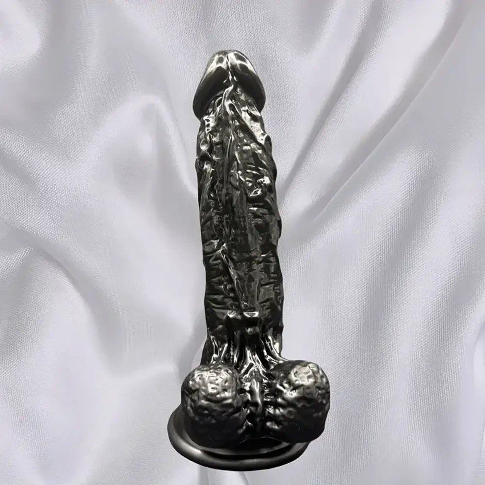 Curved handheld realistic dildo, photo 7