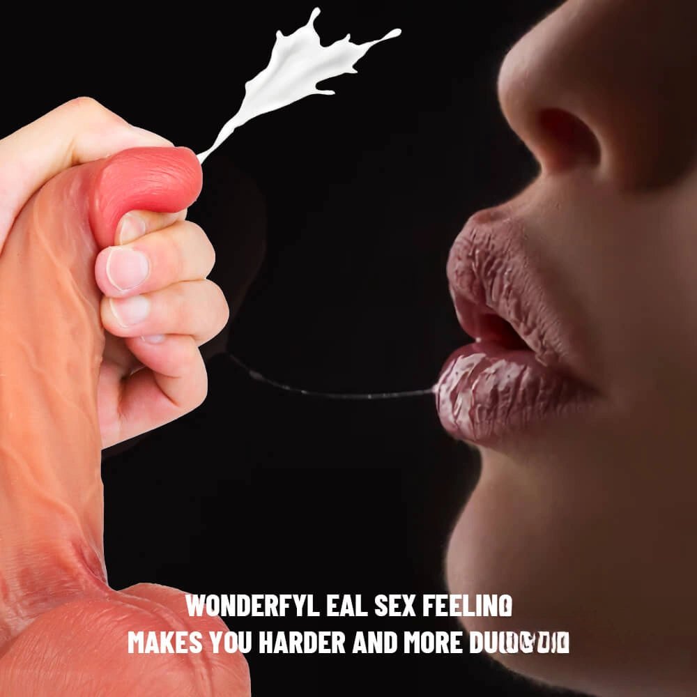 Flesh-tone g-spot realistic dildo, photo 12