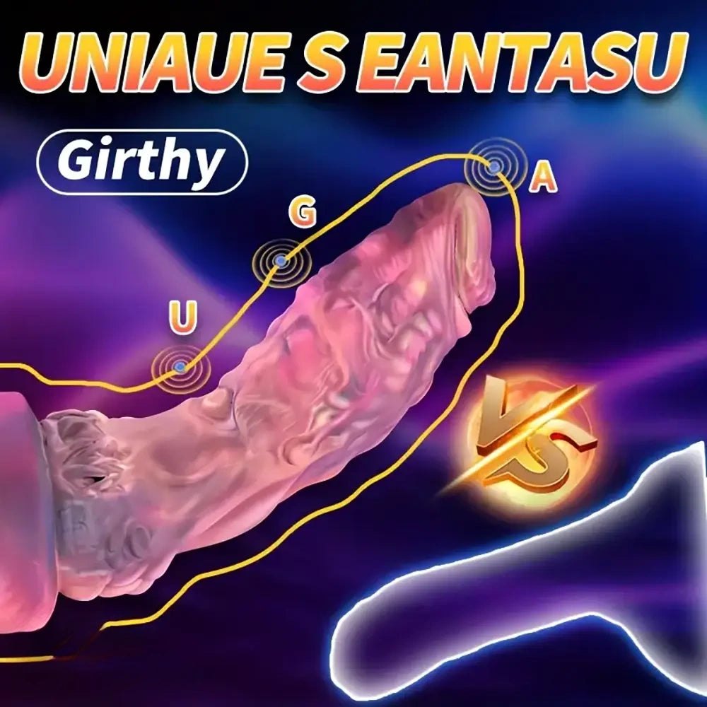 Ribbed g-spot vibrating dildo, photo 3