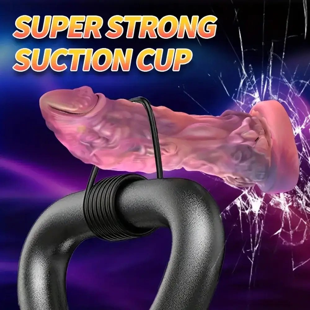 Ribbed g-spot vibrating dildo, photo 5