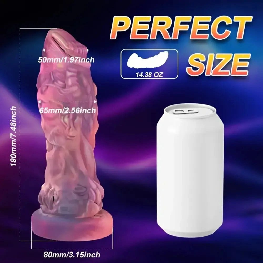 Ribbed g-spot vibrating dildo, photo 7