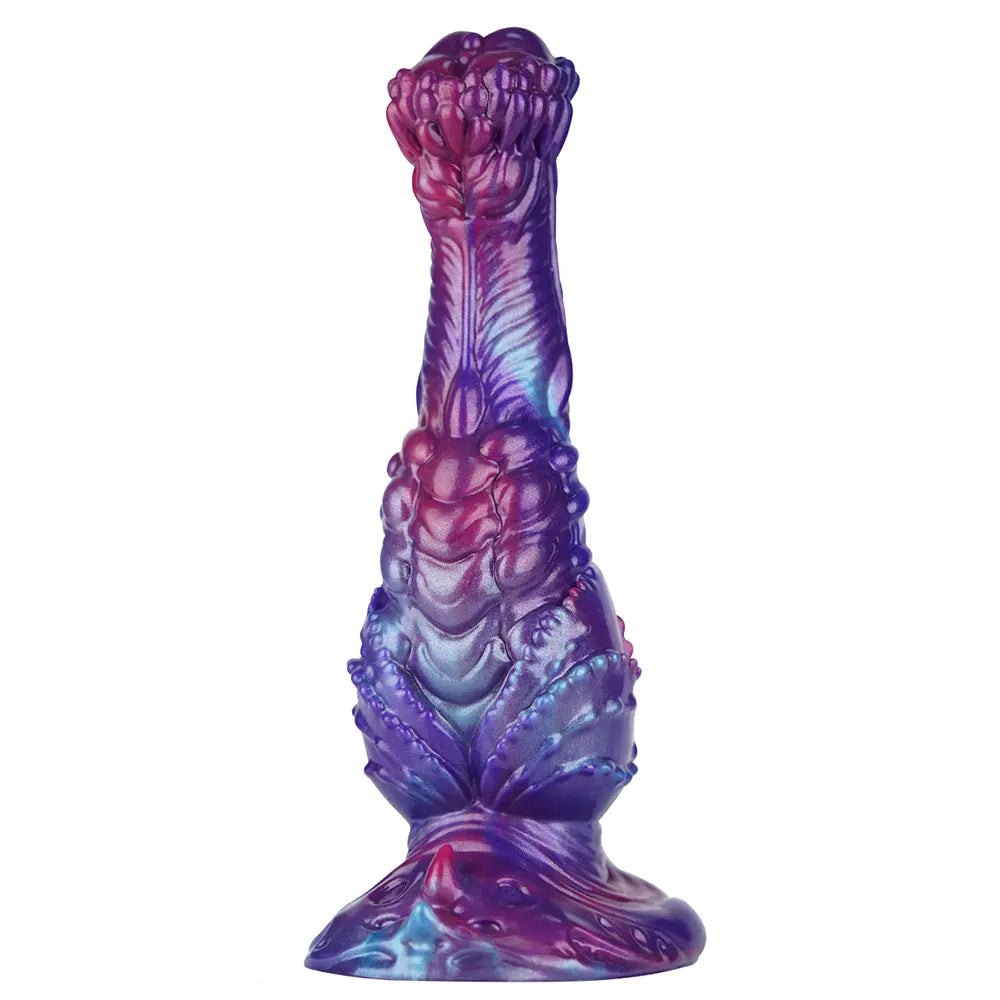 Purple pink galaxy dragon fantasy dildo, photo 2