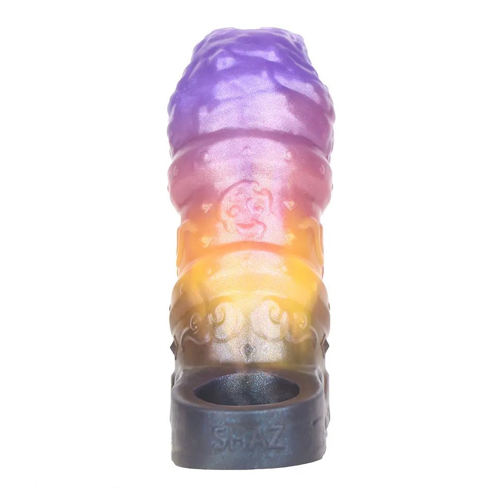 Galaxy color dragon scale fantasy dildo, photo 4