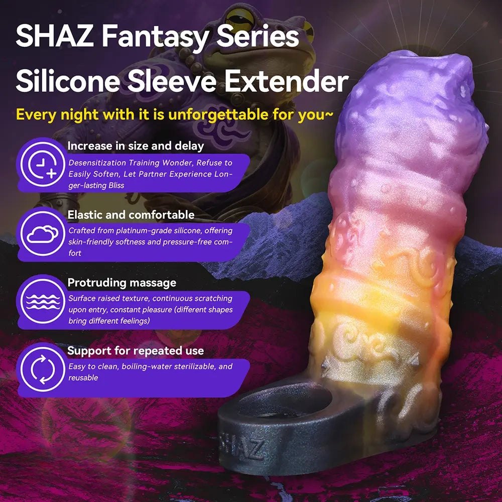 Galaxy color dragon scale fantasy dildo, photo 5