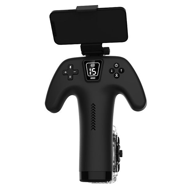 Black game controller shaped male stroker, photo 1