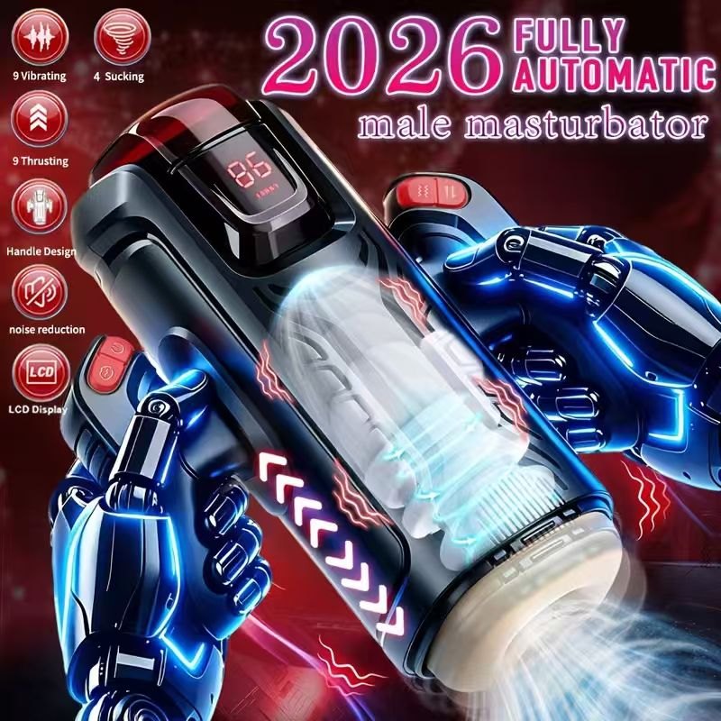 Black gaming handle telescopic masturbator, photo 2