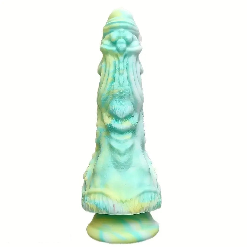 Mixed color dragon fantasy dildo, photo 7